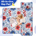 thumbnail image 4 of Pioneer Flower Floral Print Pattern Toddler Nap Mats for Kids Preschool,Sleeping Mat Bag or Kids,Toddler Sleeping Bag,Toddler Nap Mat or Daycare, 4 of 6