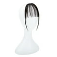 thumbnail image 1 of SAYFUT Women Bangs Hair Clip in Bangs Human Hair Wispy Bangs Fringe with Temples Hairpieces, 100% Human Hair Air Bangs Flat Bangs with Temples One Piece Clip in Fringe Hair Extensions, 1 of 7