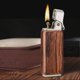 thumbnail image 3 of Thin Kerosenes Lighter For Smokings Accessories Slim Sturdy Metal Construction for Candle Camping, 3 of 5