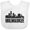 AA-White, variant on Inktastic Milwaukee Skyline Grunge Boys or Girls Baby Bib