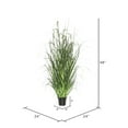 thumbnail image 3 of Vickerman 48" PVC Artificial Potted Green Sheep's Grass and Plastic Grass., 3 of 5