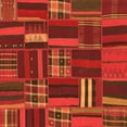 thumbnail image 1 of Ahgly Company Indoor Square Southwestern Orange Country Area Rugs, 5' Square, 1 of 4