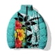 thumbnail image 2 of Flores nuevas en abrigos de plumas con impresión 3D, abrigos de invierno para hombre, ropa fresca para hombre 2024, moda Y2K, calidez, alta calidad, duradera, 2 of 4