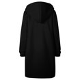 thumbnail image 4 of ICHUANYI Liquidación Mujer Halloween Impreso Manga Suelta Sudadera con Capucha Suéter Top Chaqueta Larga ICHUANYI WER202308171578, 4 of 6