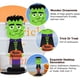 thumbnail image 2 of Decoración de Halloween Decoración de escritorio de madera Bruja Calabaza Cicatriz Hombre Adornos de Halloween Lindo colgante de madera Armario (Hombre cicatriz) Sailing Electrónica, 2 of 5