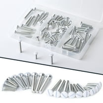 Bates- Wall Plate Screws, 75 Pack Assorted Size, Outlet Screws, Wall Plate Screws White, Outlet Cover Screws White, Long Electrical Outlet Screws, Electrical Screw