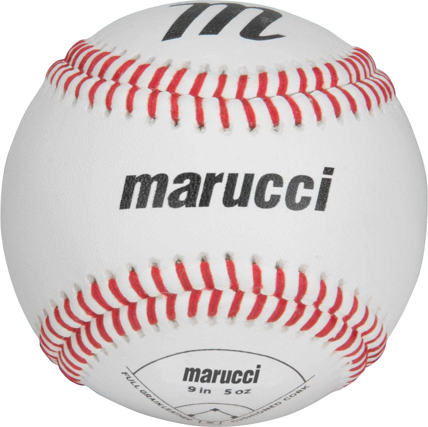 MOBBLP9-12 Pack of 12 Baseballs Adult Official League Game Baseball Marucci Sports