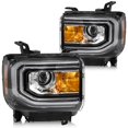 thumbnail image 1 of Conjunto de faro delantero LIWEDFG para GMC Sierra 1500 2016-2018 HID, 1 of 8