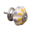 thumbnail image 1 of Perilla de Cerámica Clásica para Muebles, Armario, Cajón, es Flor, 1 of 4