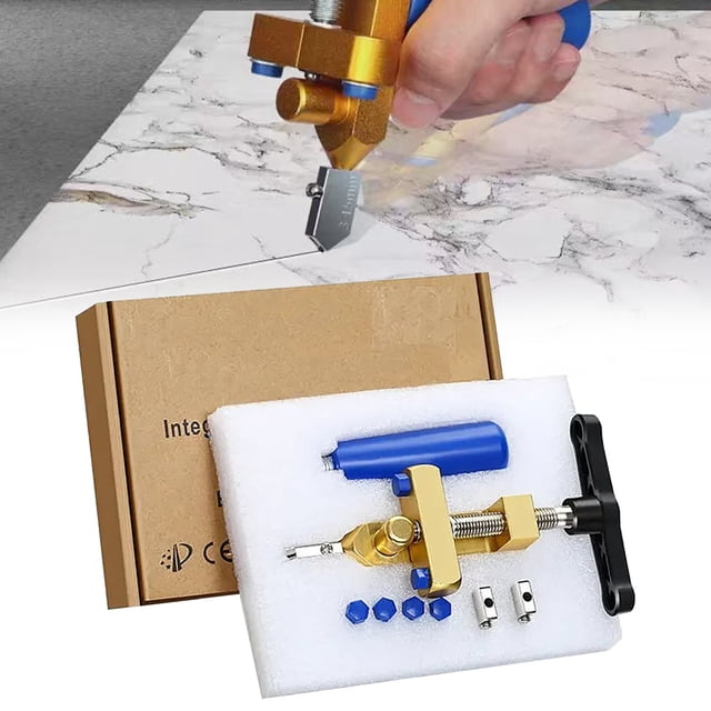 HANDIED Glass tile cutting machine 2 In 1 Ceramic & Glass Tile Cutter Ceramic Tile Cutting Tool Integrated Opener Hand Held Ceramic Tile Multifunctional Glass Ceramic Oil Filled Opener