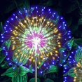 thumbnail image 2 of kurtrusly LED Solar Firework Light Lamp Starburst Stake Garden Walkway Outdoor 150 LED, 2 of 8