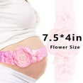 thumbnail image 3 of EASTIN Pink "MOTHER-To-Be" Sash And "DADDY To Be" Badge Corsage Set For Baby Girl Shower Party Pregnant Woman Belly Flower Belt Maternity Decoration Keepsake And Gift, 3 of 7