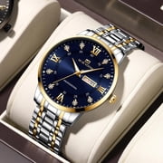 Vava Voom watch for men business style clock fashion casual quartz movement stainless steel strap waterproof calendar own brand wristwatch