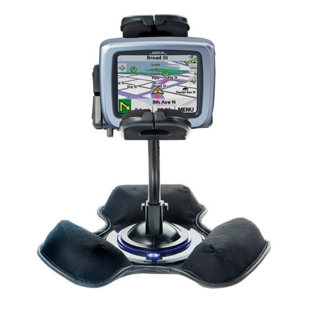 Bean Bag Dashboard Mount - Car / Truck Vehicle Holder Mounting System for Magellan Roadmate 2200T Includes Unique Flexible Windshield Suction and Universal Dashboard Mount Optio
