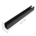 thumbnail image 3 of SHISUYAN 2 Pcs Golf Cart Windshield Clips Golf Cart Windshield Strip Golf Cart Accessories, 3 of 8