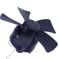 thumbnail image 1 of OUNONA Compact Blue Ceiling Fan for Home Use with Timer and Noisefree Operation, Easy Installation, 9 Inch, 1 of 8