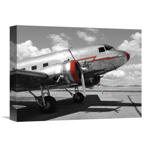 Global Gallery Gasoline Images,'DC-3' Stretched Canvas Artwork