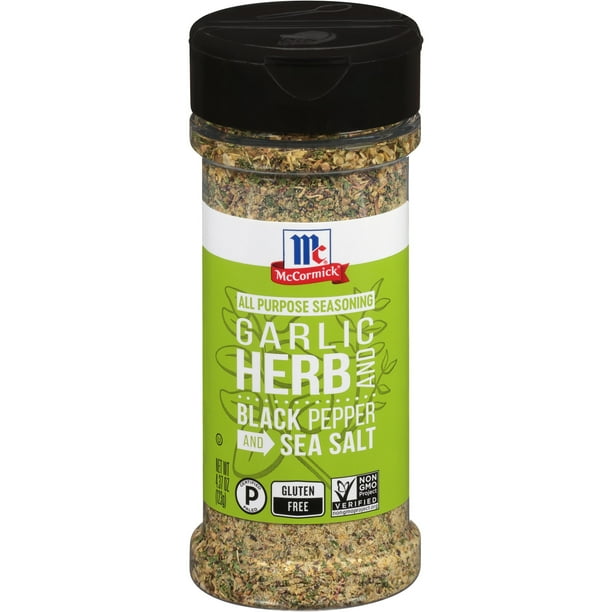 McCormick Garlic, Herb and Black Pepper and Sea Salt All Purpose