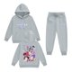 thumbnail image 1 of Kid Girl Pop Singer Hoodie Set,Casual Fashion Christmas Print Long Sleeve Pullover Casual Sweatshirt Pullover Crew Neck Oversized Sweatshirt, 150, 1 of 3