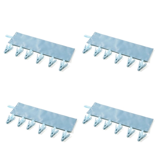Portable Hanger Clips Travel Clothesline, Travel Hangers Towel Drying Rack, Folding Portable Sock Drying Hanger ,Travel or household use
