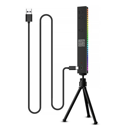 

ABIDE Portable Floor Lamp Color Changing Corner 3D Pickup Light Wireless Music Rhythm Night Lighting Stick Car Interior