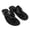 Black, variant on Plus-size Men's Fashion Cross-strap Toe-post Flip-flops with Microfiber Upper and Lining, Skin-friendly, Breathable, Soft, and Comfortable. Midsole Made of Microfiber +  Rubber for Shock Absorption