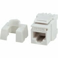 thumbnail image 2 of CAT6 KEYSTONE JACKS 10 PACK 4PPOE WHITE, 2 of 7