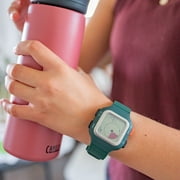 TIME TIMER Watch — Visual 12-Hour or 24-Hour Analog and Digital Timer (Sequoia Green, Large)