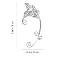 thumbnail image 2 of unbranded 1Par Pendientes Ear Cuffs De Cobre Sin Perforación Para Fiestas Y Ocasión Especial, 2 of 6