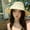 Beige, variant on French Lace Woven Straw Hat Female Summer Seaside Holiday Big Hat Shading Sunscreen Hollow Grass Editing Hat Tide