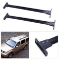 thumbnail image 4 of AUTOMUTO Roof Rack Crossbars For Nissan Pathfinder 2005-2012 (Only for models with existing roof rails) Black Luggage Kayak Cargo Carrier with 150LBS Load-Capacity, 4 of 5