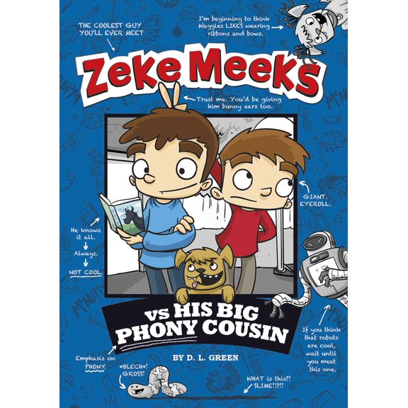 Zeke Meeks: Zeke Meeks Vs His Big Phony Cousin (Paperback)