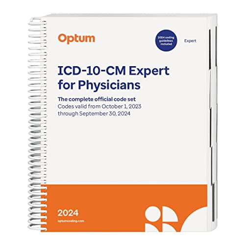 Pre-Owned 2024 ICD-10-CM Expert for Physicians (Spiral), 9781622548781, 1622548787, Paperback, 1 edition