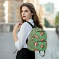 thumbnail image 6 of FORMRS Mini Backpack Purse for Women Travel Daypack Casual Shoulder Bag, American Footballs, 6 of 7