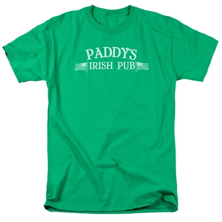 It's Always Sunny In Philadelphia TV Comedy Paddy's Irish Pub Adult T-Shirt (Best Irish Pub In Atlanta)