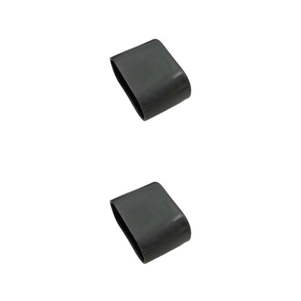 Base de silla ovalada Monstrate cubierta de goma de tendón de vaca 15*30mm 2Conjunto