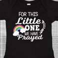thumbnail image 4 of Inktastic For This Little One We Have Prayed Boys or Girls Baby Bodysuit, 4 of 5