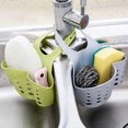 thumbnail image 4 of Adjustable Sink Storage Drain Basket Plastic Bag Useful Things For Kitchen Accessories Soap Sponge Hanging Organizer Storage, 4 of 5