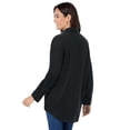thumbnail image 2 of Woman Within Plus Size Petite Perfect Long Sleeve Shirt, 2 of 6