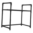thumbnail image 3 of jifeng Microwave Oven Storage Rack Household Sturdy Counter Storage Organizer Shelf 1 Tier White, 3 of 9