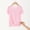 Pink, variant on LNWUY Children's Solid Color Round Neck Short Sleeve T-Shirt Summer Breathable Comfortable Top Shirt 2-13 Y Gray 12 Years
