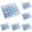 blue 6PCS, variant on 25 x Blue Bobbins for Pfaff Sewing Machines in Practical Box, Bobbins for Pfaff