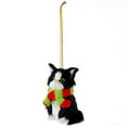 thumbnail image 5 of Ornativity Christmas Mini Cat Ornament - Furry Black Kitten with Scarf Holiday Tree Hanging Decoration, 5 of 8