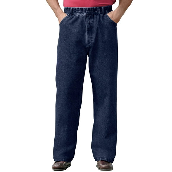 Men's Elastic Waist Jeans