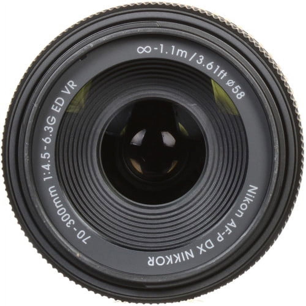 Nikon AF-P DX NIKKOR 70-300mm f/4.5-6.3G ED VR Lens PRO BUNDLE