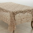 thumbnail image 2 of Fennco Styles Vintage Venice Lace Floral Design Tablecloth 67 x 155 Inch, 2 of 3