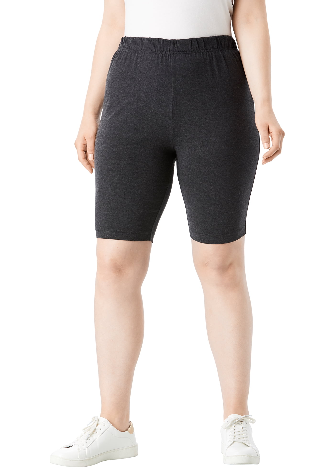 plus size bike shorts walmart