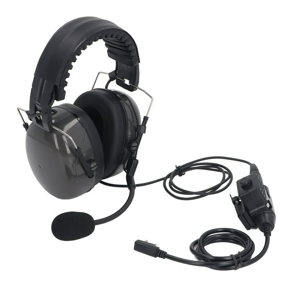 Two Way Radio Headphones, Noise Cancelling Professional Military Headset for RT22 RT21 RT68