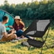 thumbnail image 4 of Asiento plegable ligero Zulema para Silla de camping alta carga portátil Negro, 4 of 8