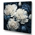 thumbnail image 2 of Designart "Pale Azure Carnation Composition V" Carnations Wall Decor, 2 of 7